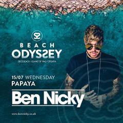 Ben Nicky - Beach Odyssey Festival 2020 | vstupenky