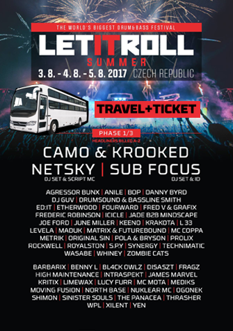 Partybus na Let It Roll 2017