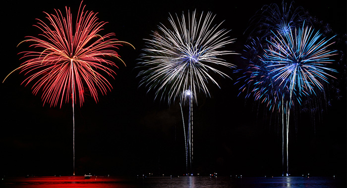 VIP Firework on the water Viewing Tickets -Best seats in the house!
