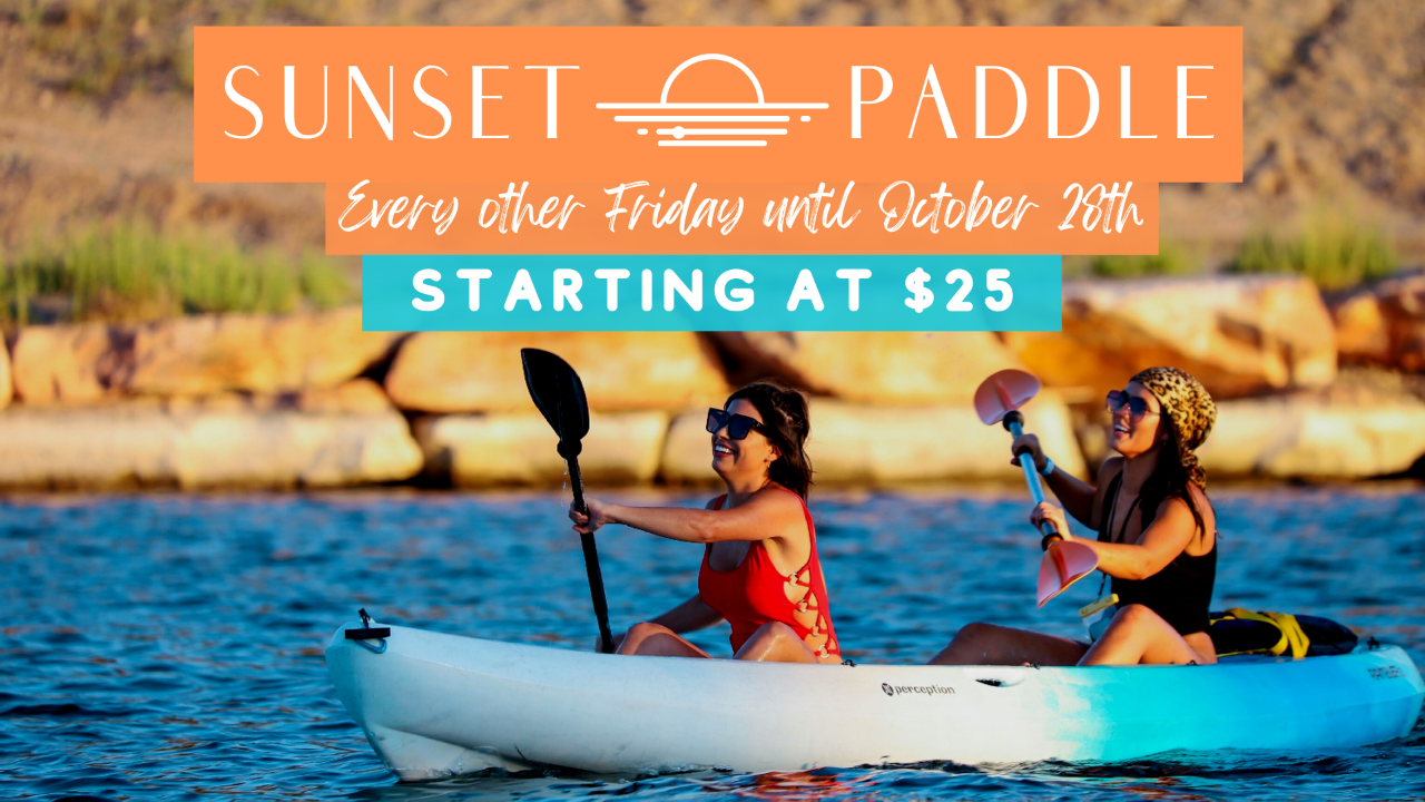 Guided Sunset Paddle on Lake Las Vegas