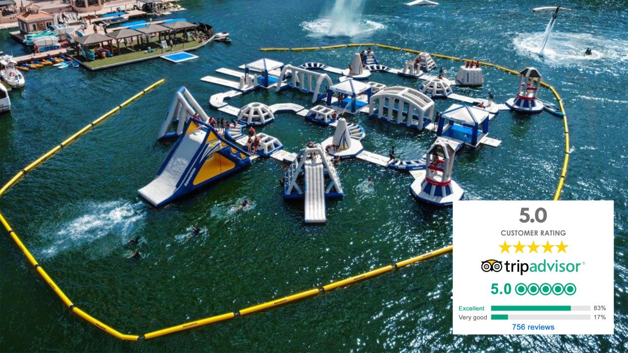 Aqua Park Pass - Lake Las Vegas Water Sports Reservations