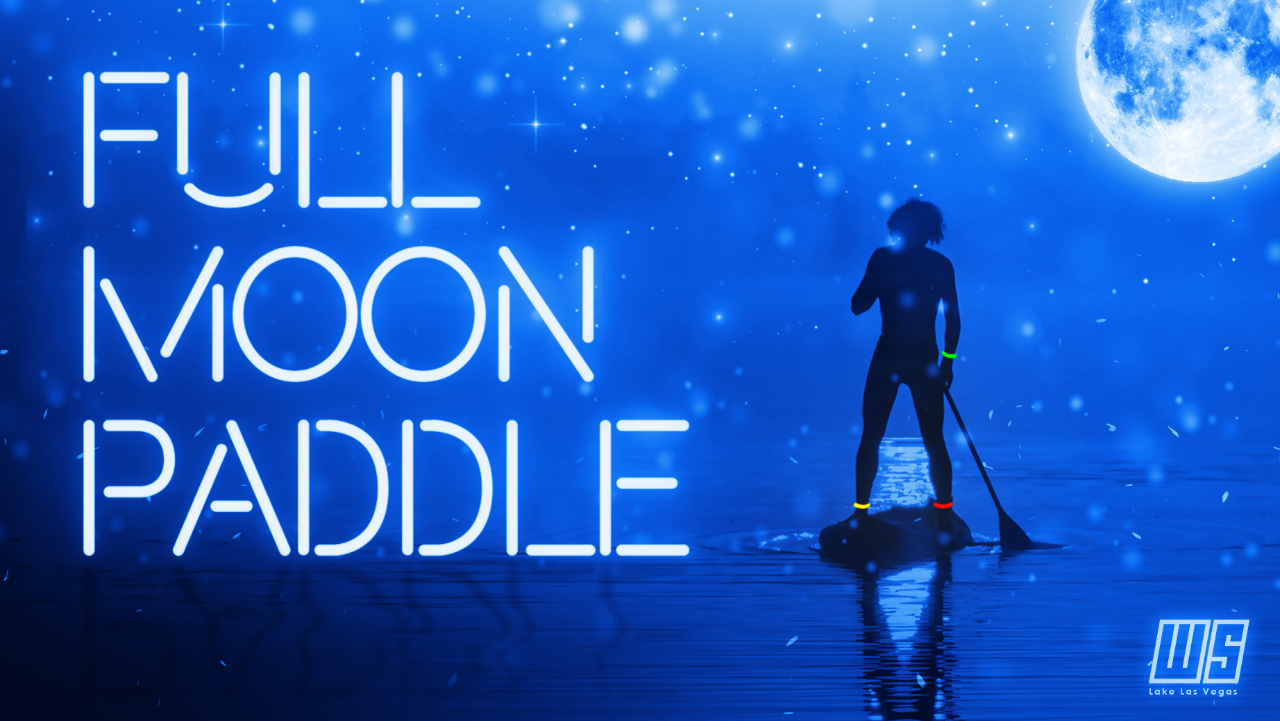 Full Moon Paddle at Lake Las Vegas