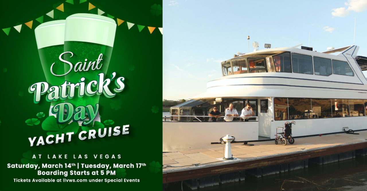 St. Patricks Day Yacht Cruise at Lake Las Vegas