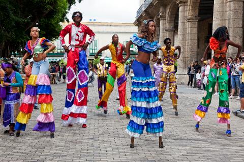 cuba culture latin salsa band havana dancers carnival celebration arts america usd royalty studies program american