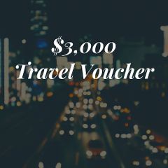 $3000 Travel Voucher