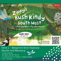 Zippy's Bush Kindy South West 2026 - Term 1 (3-5yrs)
