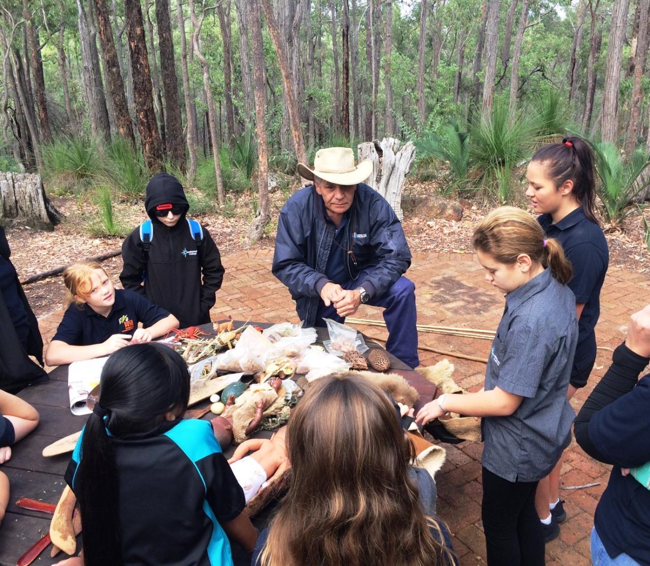 Totems yarning incursion