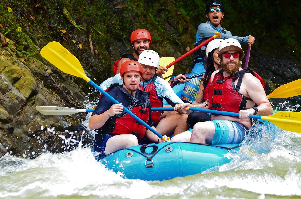 Savegre River Whitewater Rafting Class III from Jaco