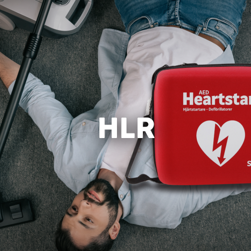 HLR - inkl hjärtstartare