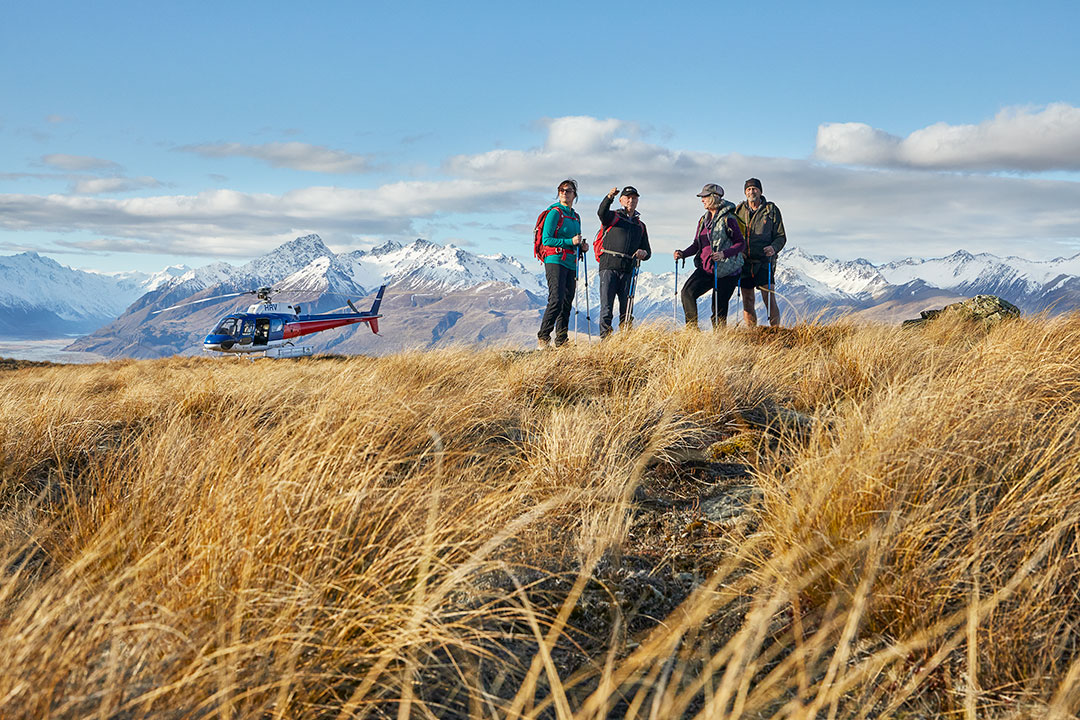 Glentanner Station High Country Heli Hike