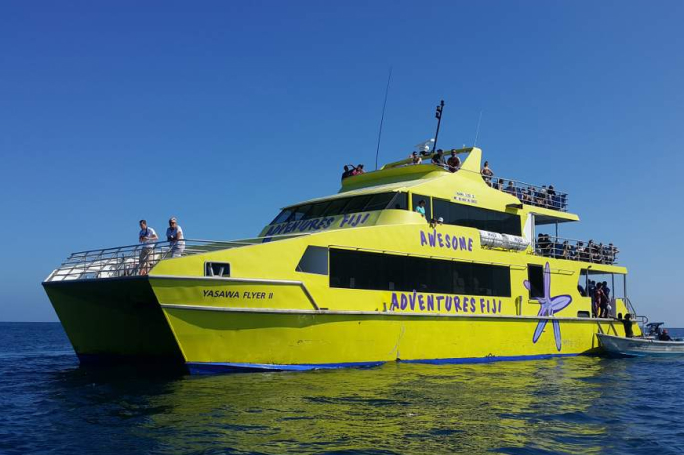 Boat Transfer from Oarsmans Bay to Gold Coast (Yasawa Flyer)