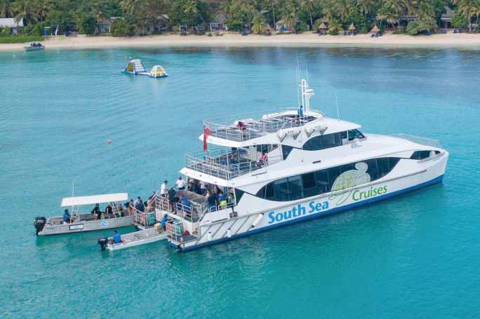 Snorkel with the Sharks at Barefoot Kuata Island Resort Day Trip