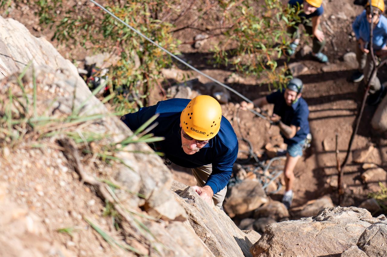 Rock Climb & Abseil Onkaparinga Earth Adventure Reservations