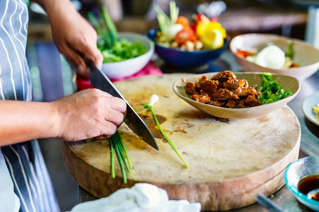 Cooking class at Manuel Antonio