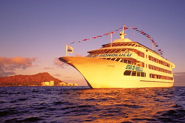 Updated - Star of Honolulu - Oahu: Pacific Star Sunset Buffet & Show