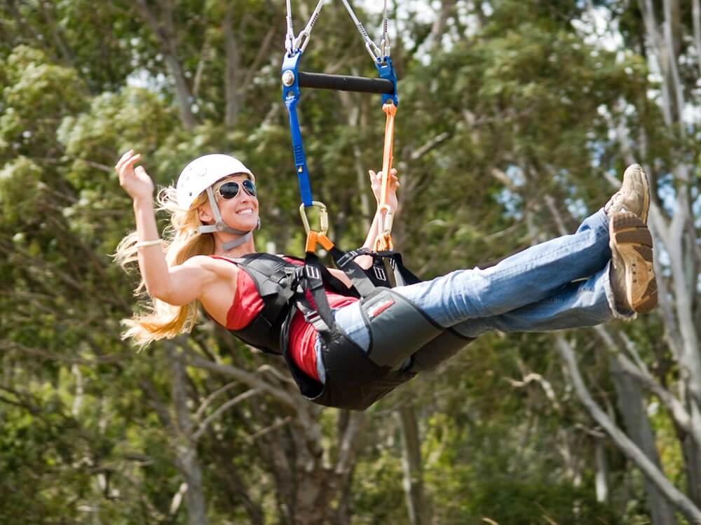 Piiholo Ranch Zipline - Maui: 4-Line Zip