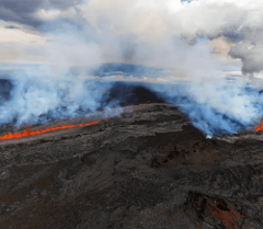 Paradise Helicopters - Big Island: Hilo: Doors Off Mauna Loa Volcano Experience