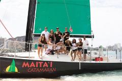 Updated - Maita'i Catamaran - Oahu: Mai Tai Fireworks Sail