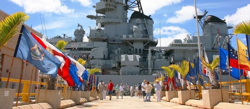 Updated - Aloha Sunshine Tours - Big Island to Oahu: Battleships of WWII at Pearl Harbor Departing (8H)