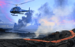 FH Roberts Hawaii - Oahu to Hilo: Circle of Fire & Volcano Tour (One Day Flyaway Tour) PENDING