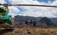 Updated - Safari Helicopters - Kauai: Canyon Landing Safari - Lihue