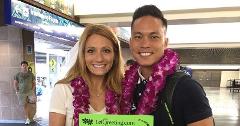 FH LeiGreeting - Honolulu Airport - Honeymoon Lei Greeting