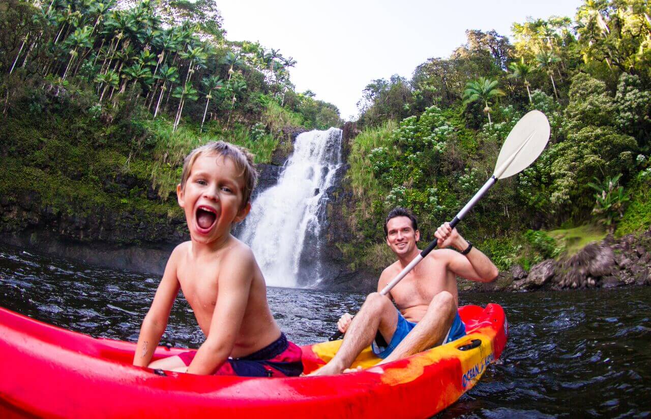 SEE HAWAII FOREST & TRAIL: Paradise Helicopters - Hilo: Lava Adventure & Waterfall Swim