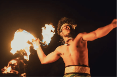 Updated - Mauka Warriors Luau - Oahu: Moi Experience Luau - Royal Package