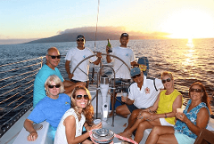 Scotch Mist Sailing Charters - Maui: Champagne Sunset Sail