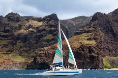 Holo Holo Charters - Kauai: Napali Sunset Dinner Sail (Sailing Catamaran)