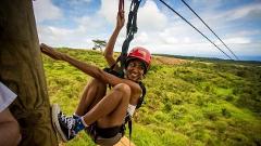 KapohoKine Adventures - Big Island: Zipline Through Paradise & Waterfall Swim Tour