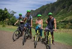 Kualoa Ranch - 1 Hr Guided Mountain e-Bike Adventure Tour of Kualoa's Jurassic Valley