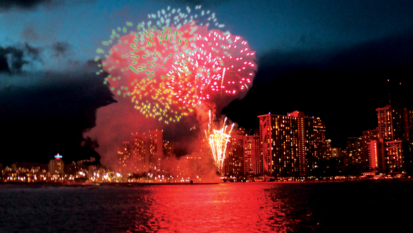Hawaii Nautical - Waikiki New Years Eve Fireworks Sail - Kewalo Basin Harbor