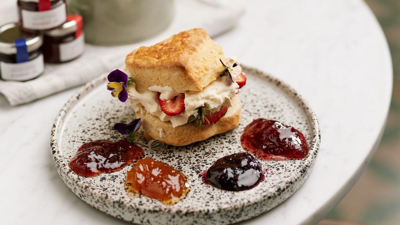 Devonshire Tea at Beerenberg
