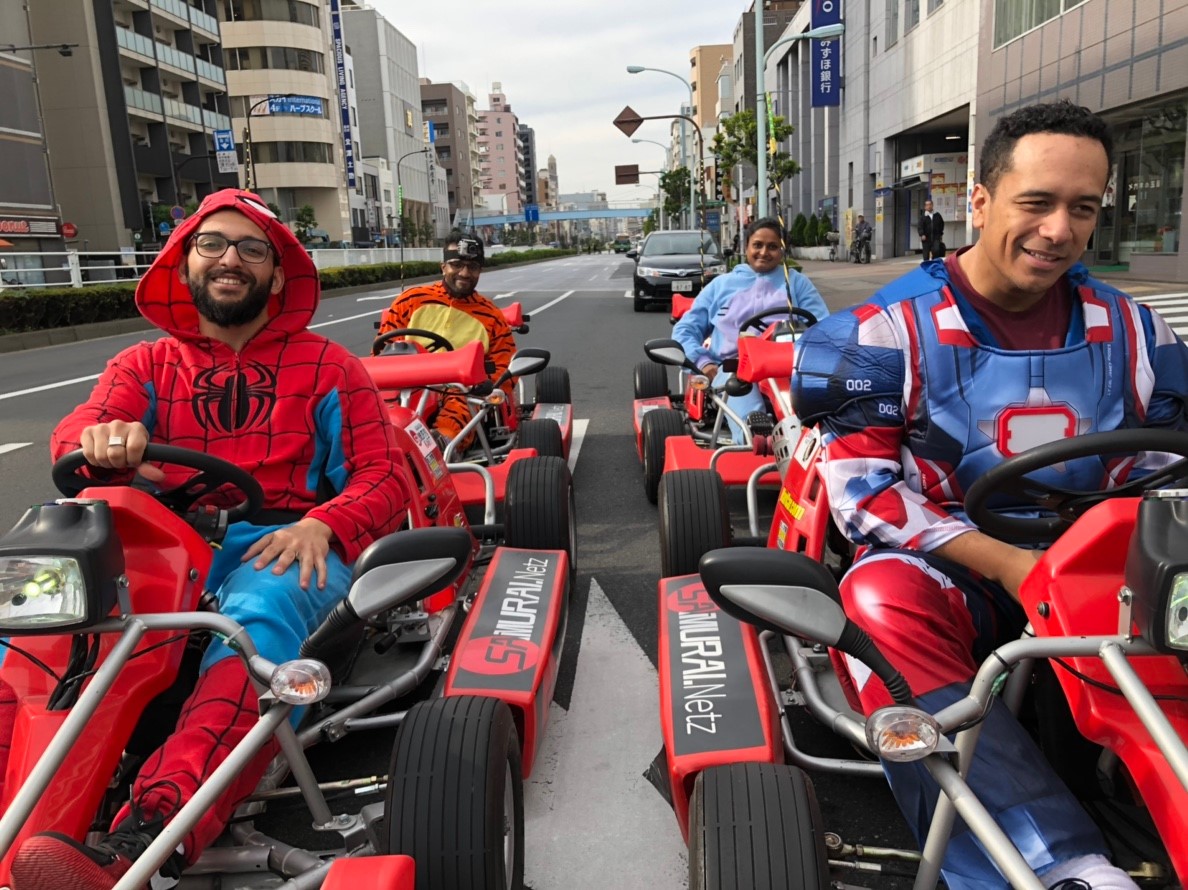 Thrilling Tokyo Go Kart Tour with Asakusa Samurai Kart
