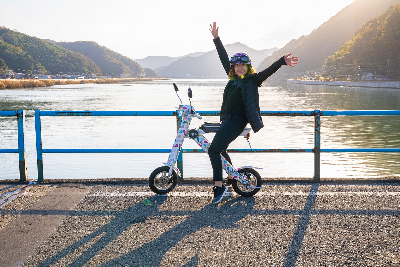 Kinosaki's Wetlands “Petit Tour” in Genbudo Park: 90 min E-bike Course