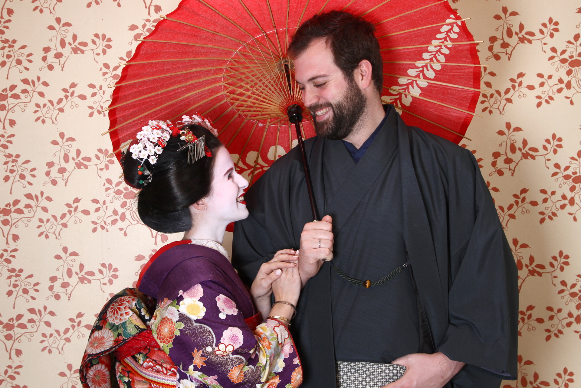 Transform into a Maiko and Samurai - Couple Plan