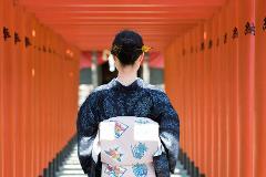 Gorgeous Kimono Rental & Suizenji Park Ticket