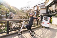 [Driver’s license required] Kinosaki Onsen:Rental Electric Vehicles ～Hidden Alleyways route～（90min）