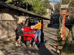 【免許不要車種も対応！電動レンタルBIKE・TUKTUK】御湯印帳とめぐる城崎温泉セルフガイドツアー