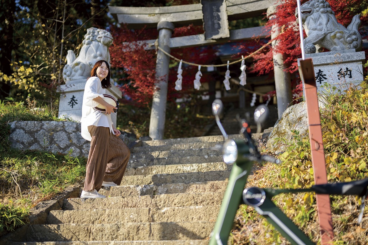 E-Bike Tour to Explore History of Hokuto City