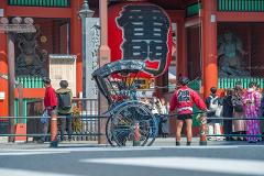 [English-speaking rickshaw pullers only!] Explore The Asakusa's History & Culture by Rickshaw