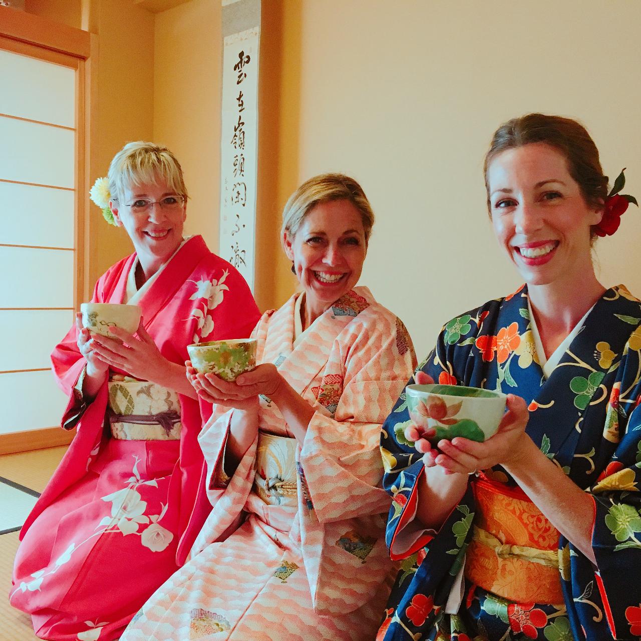 Experience Authentic Matcha Tea Ceremony in Traditional Kimono