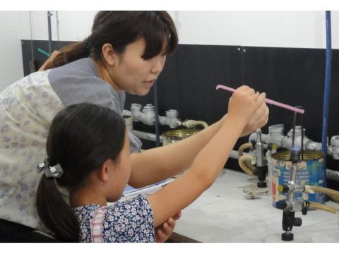 Glass bead workshop — Deeper Japan