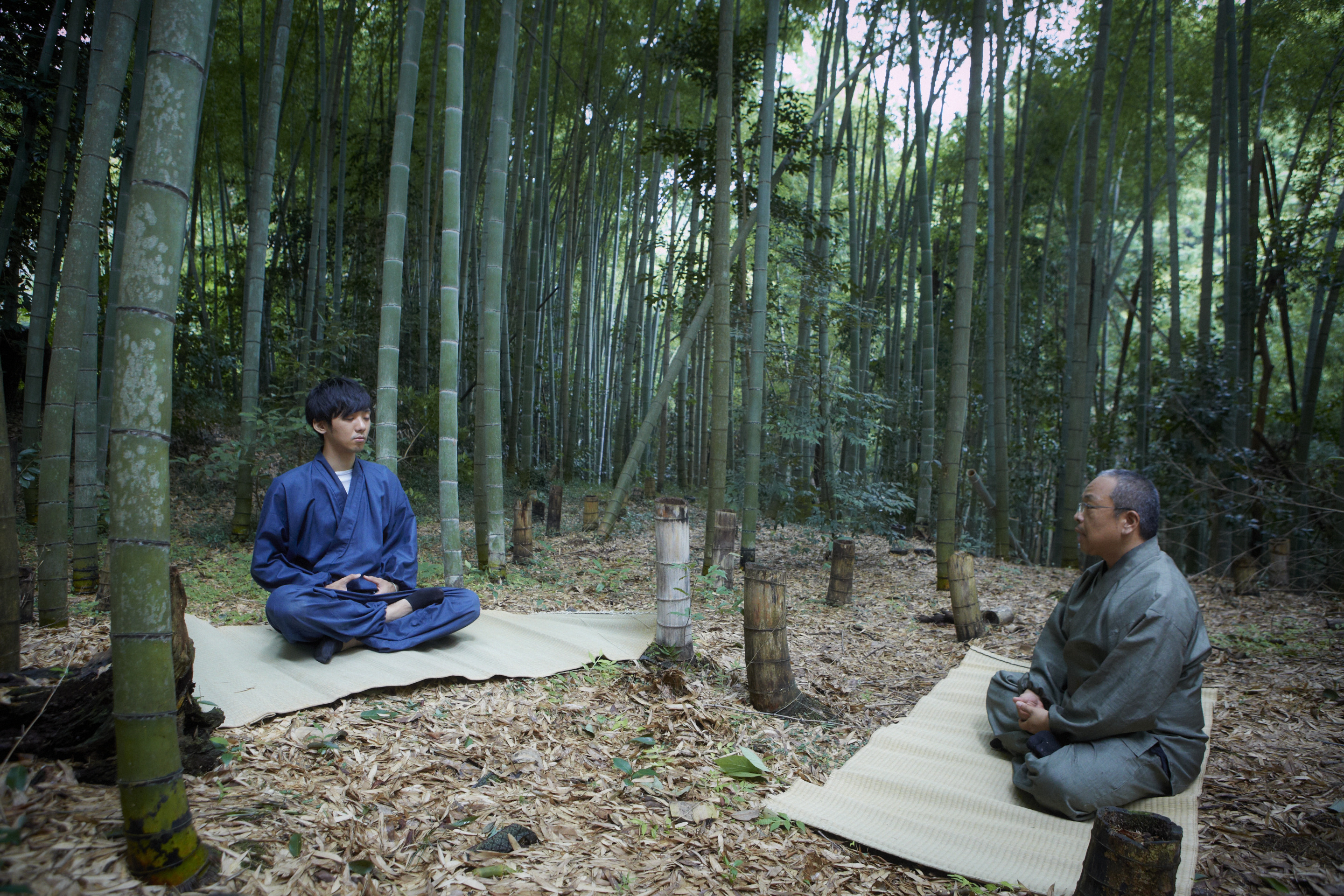 Zazen Experience in the Bamboo Forest 