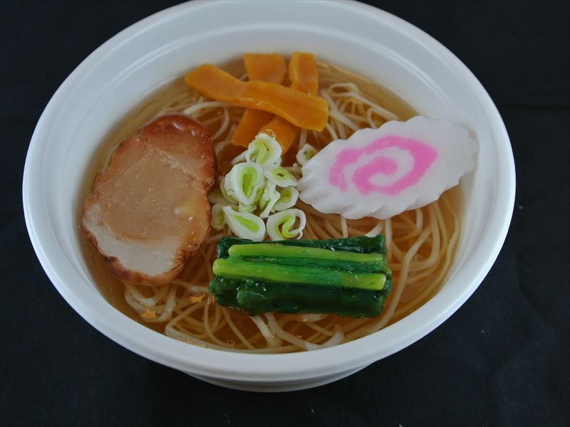 大人気！醤油ラーメンの食品サンプル作成体験