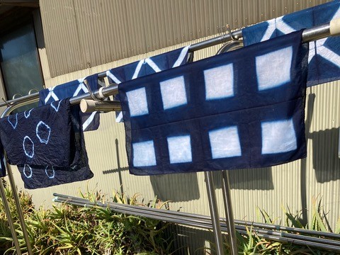 Okinawan Indigo Tie-Dying Experience with a Skilled Craftsman