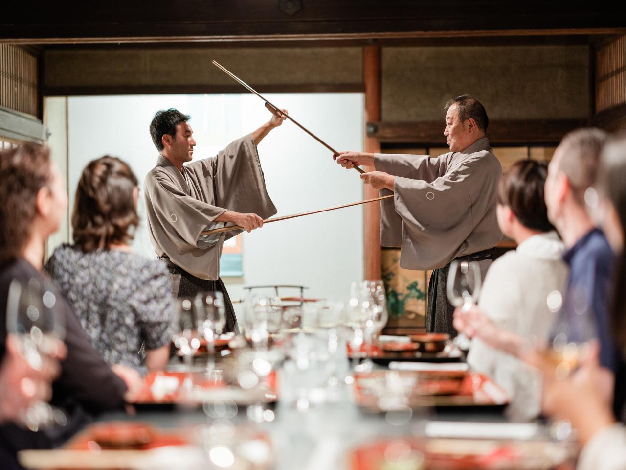 Samurai Premium Dinner with Samurai culture