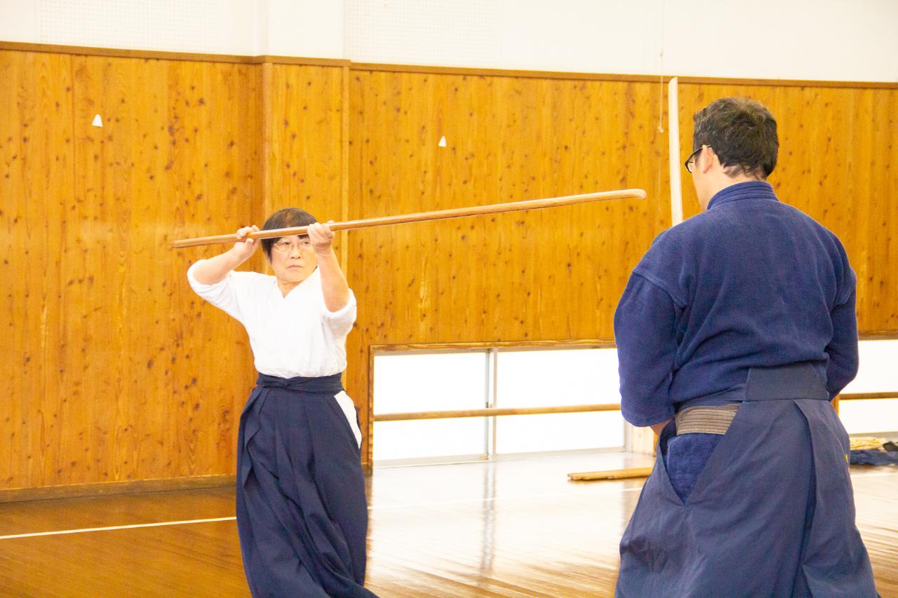 Learn the Higo Ko-ryu of Naginata style of fighting samurai
