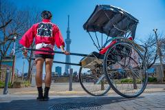【英語俥夫限定！】日本の粋な移動手段「人力車」にのって浅草の歴史と文化をめぐるツアー